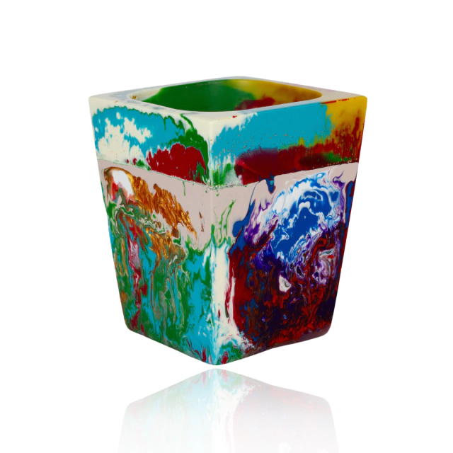 Vaso Mármore, Pollock