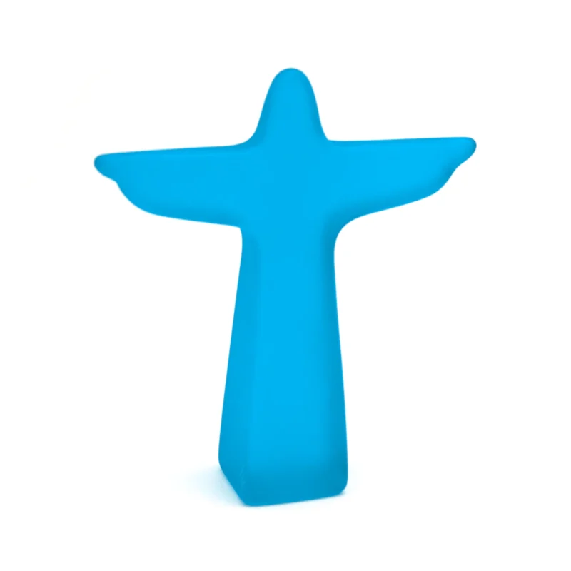 Cristo Básico Azul Turquesa