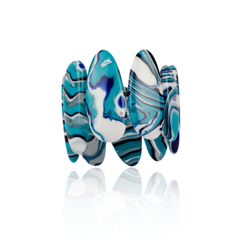 Pulseira Pipe Onda Azul 005424