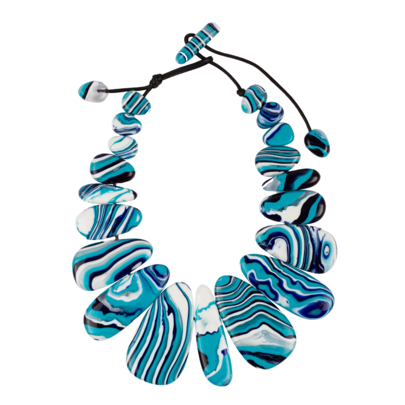 Colar Marou Onda Azul 005422