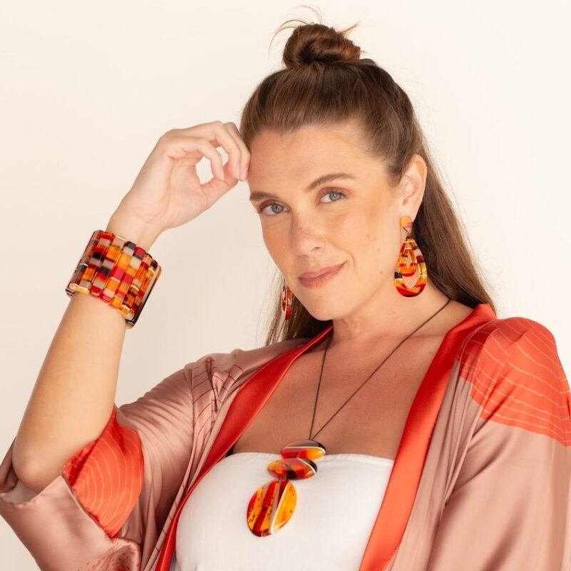 Colar Ancestral Onda Gelo 005027