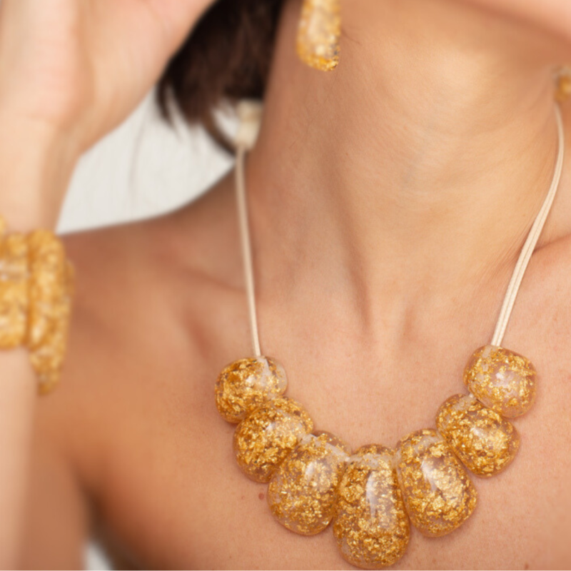 Colar Bia Metalique 004159