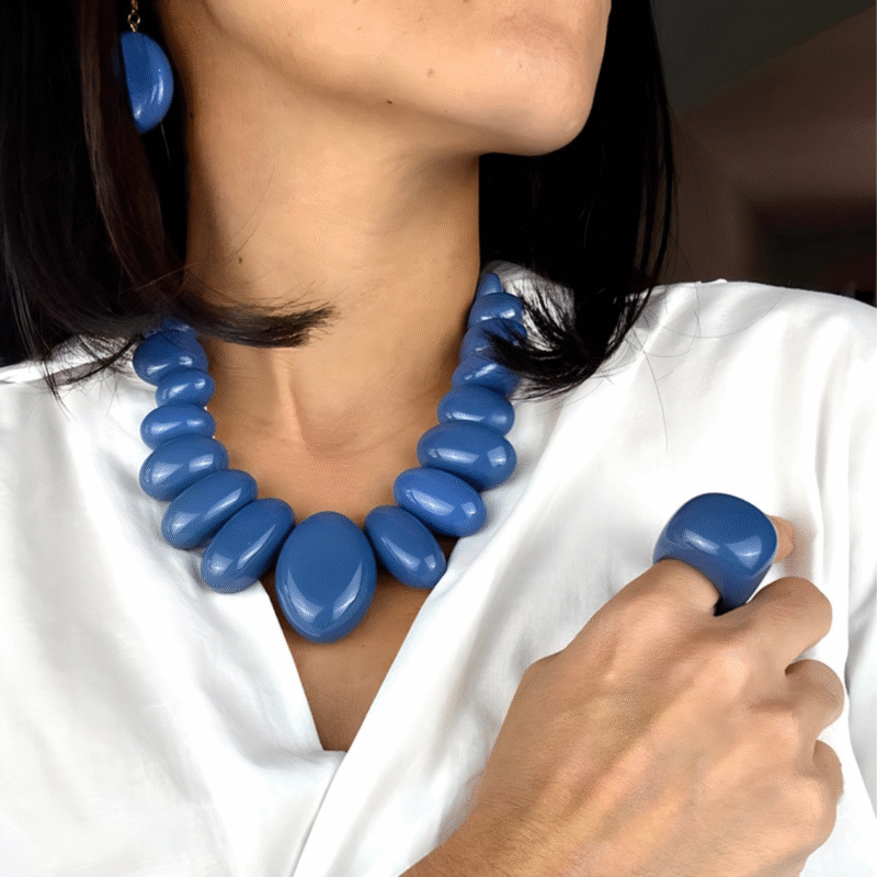 Colar Monica, Blue Jeans 5412