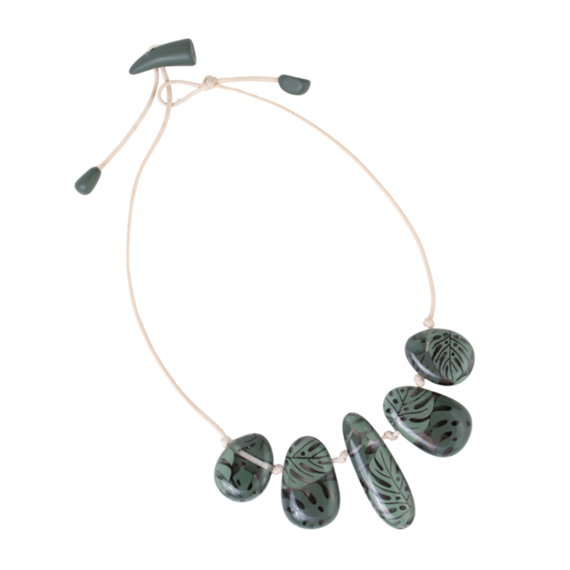 Colar Leaf, Costela de Adão 005527