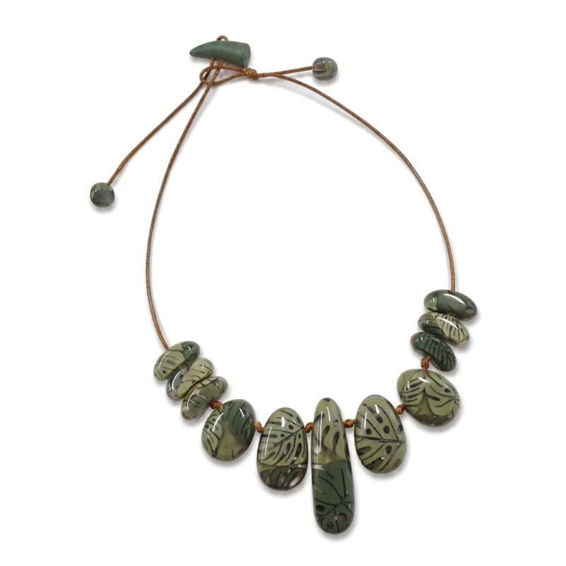 Colar Leaf, Costela de Adão 005527